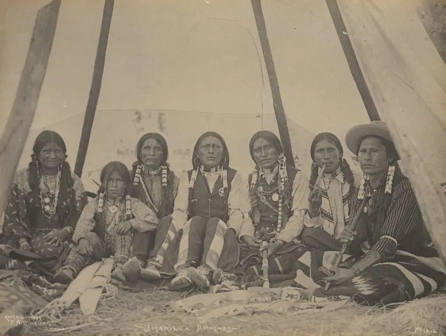 Jicarilla Apaches, 1899