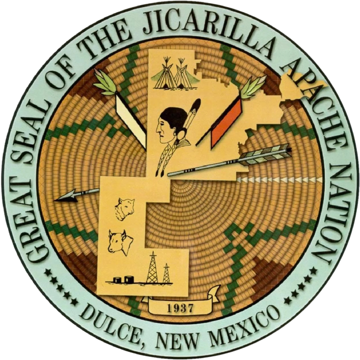 Great Seal of the Jicarilla Apache Nation